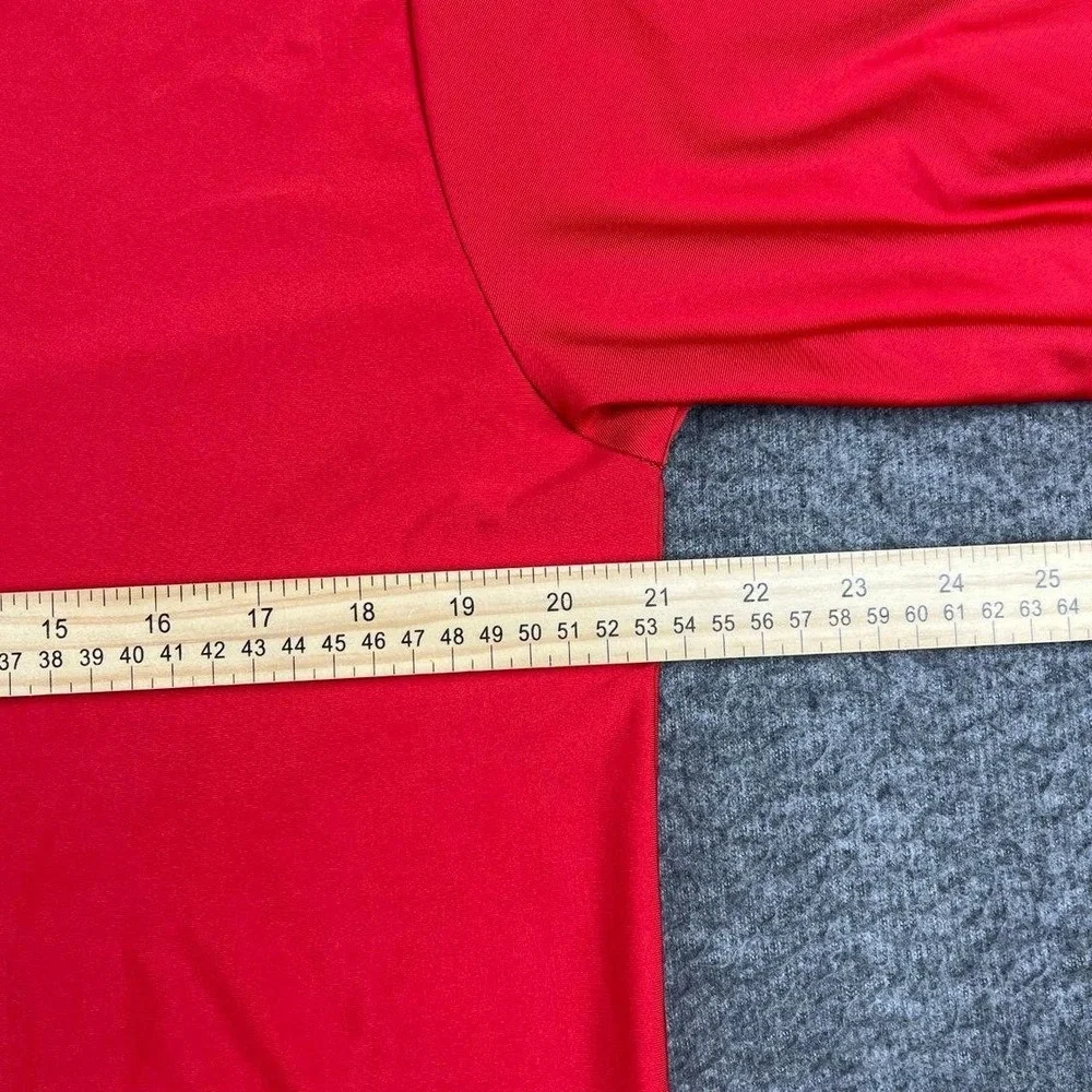 O'Neill Men's XL Slim Fit Short Sleeve Rash Guard Red Swim Surf‎ Shirt RN77131